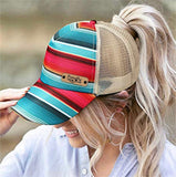 hyck MessyBun Criss Cross Western Pony Tail Hats