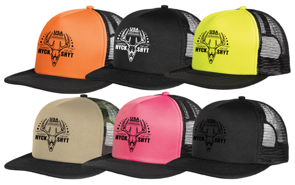 hyckshyt foam trucker hats