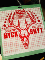 HyckShyt Decal - Extra Large - 16 COLORS