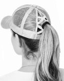 MessyBun Criss Cross Hat