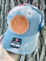 COUNTRY FOR LIFE Leather Patch Hats - 8 Options