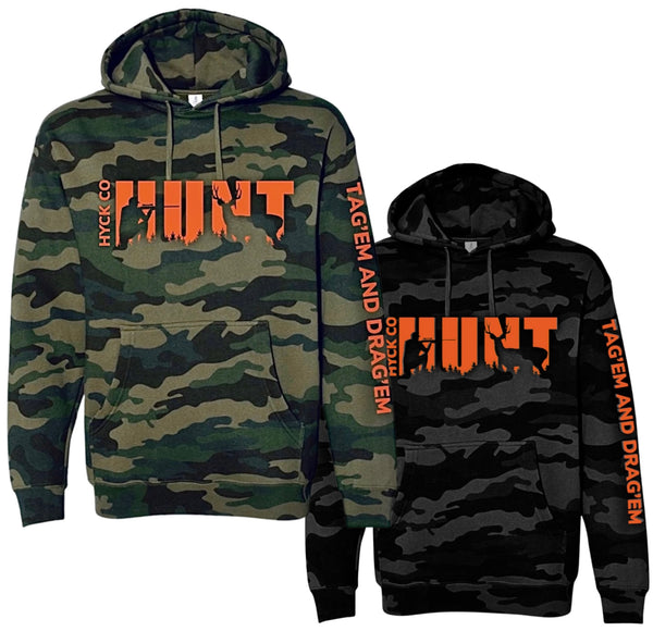 HYCK CO Camo Hunting Hoodie