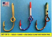 Hat Hooks - Looks Awesome! Snag a fish!