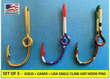 Hat Hooks - Looks Awesome! Snag a fish!